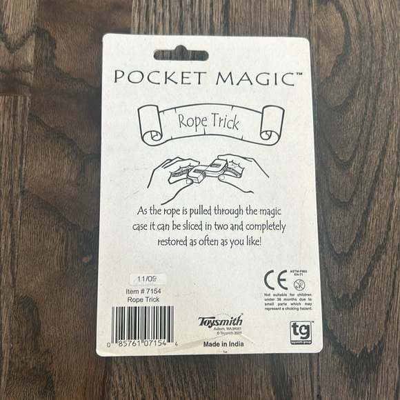 New The Dangerous Book for Boys Magic Kit & 3 Pocket Magic Tricks Dice, Rope - Picture 11 of 16